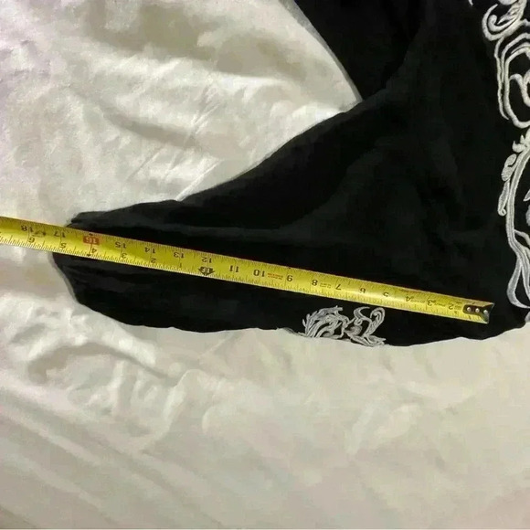 World Market Short Sleeve Embroidered Popover Knee Length Dress Size Small/Med - Picture 6 of 9